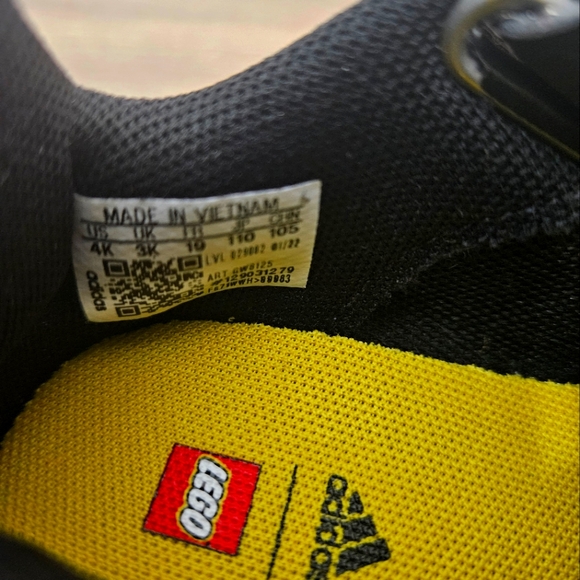Adidas Lego Sport Pro, 4c, Black/ Equipment Yellow - Picture 8 of 8